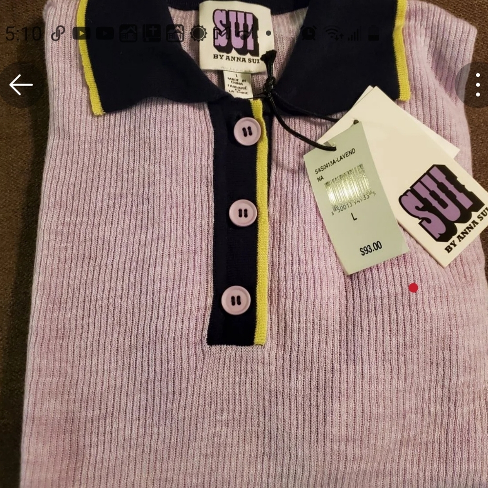 Anna Sui Polo Shirt